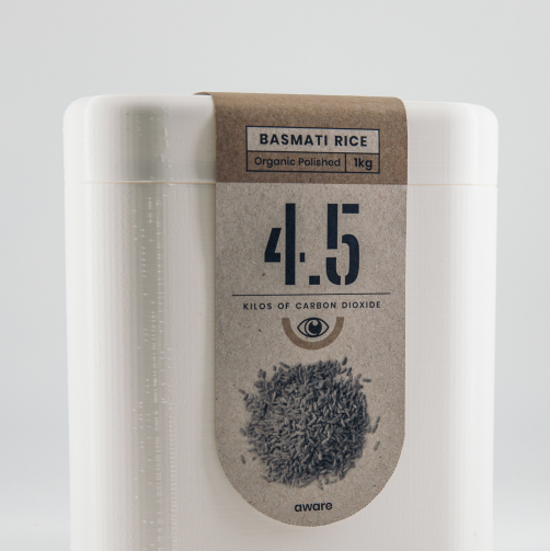 prototype of rice packaging