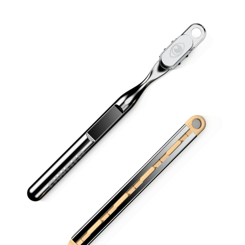 another render of the toothbrush in diagonal