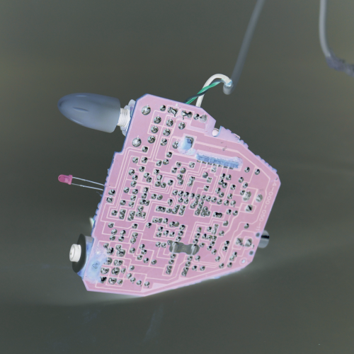 dismantled part, the motherboard