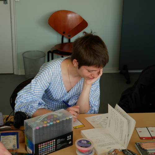 photo of Natalie during my first workshop